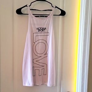 VICTORIA SECRET RACERBACK TANK SZ SM